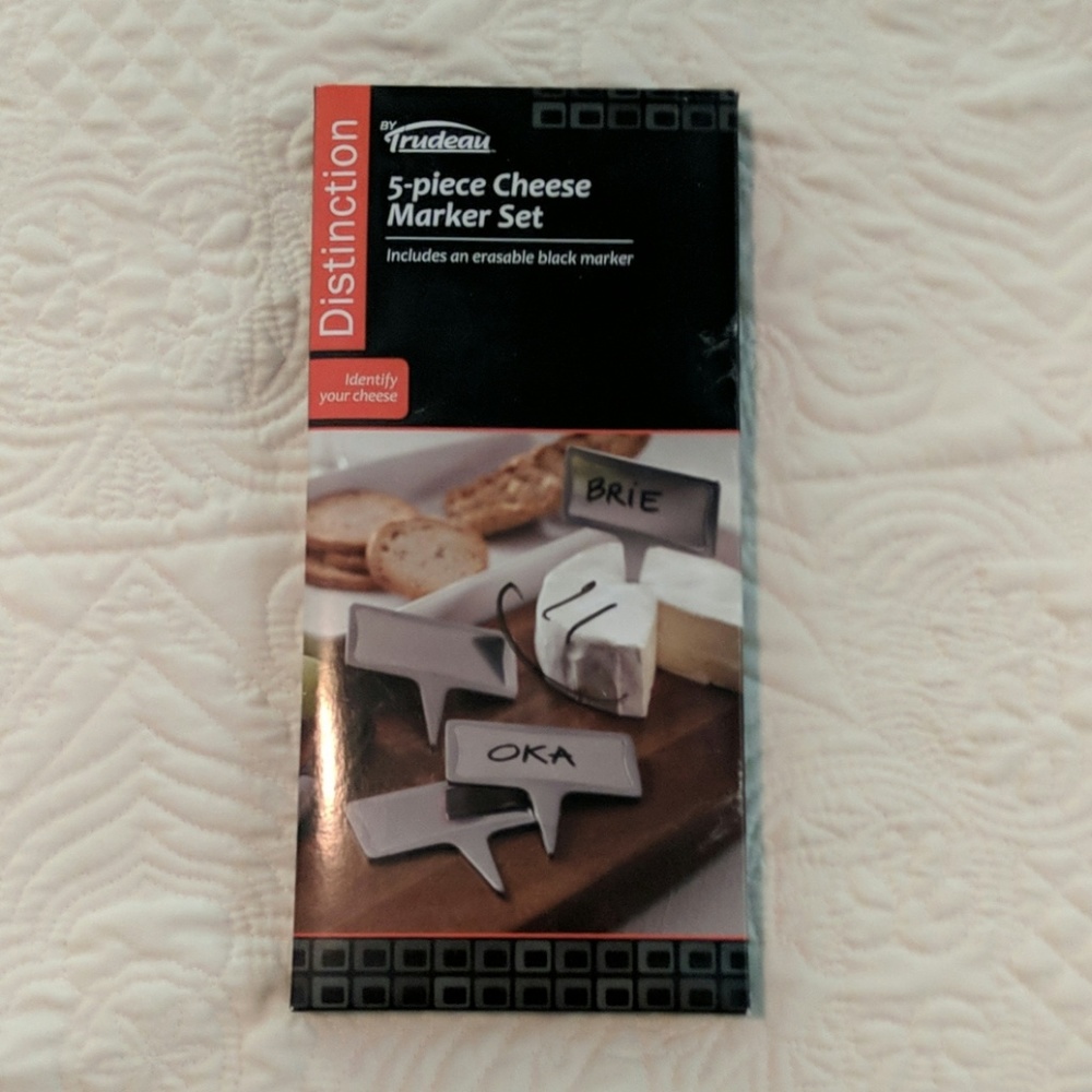 Cheese marker set